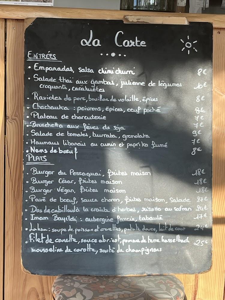 Le Pessàquai Pessac sur Dordogne - Menu Image 2