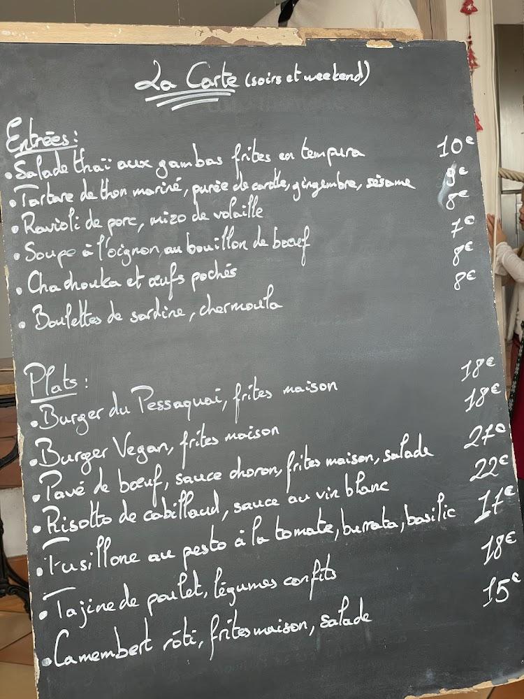 Le Pessàquai Pessac sur Dordogne - Menu Image 4